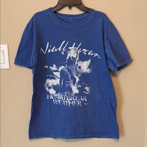 Niall Horan Heartbreak Weather Graphic Tee - Blue
